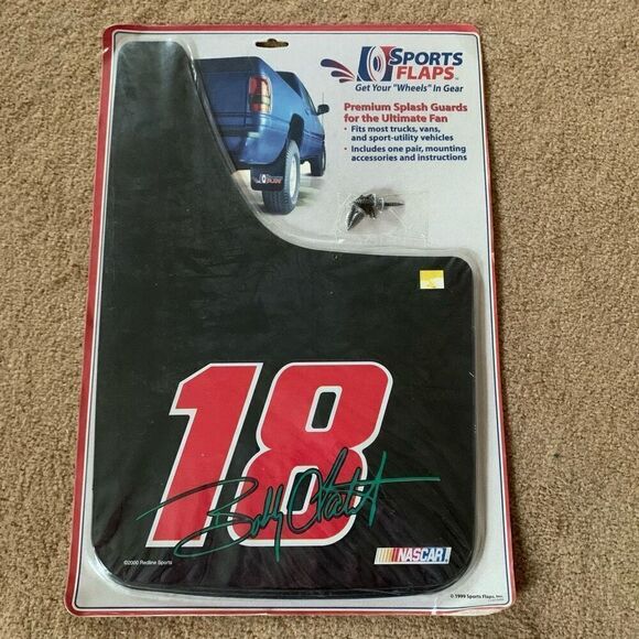 Bobby Labonte 18 NASCAR Sports Flaps Premium Splash Guards *New* - Picture 1 of 5